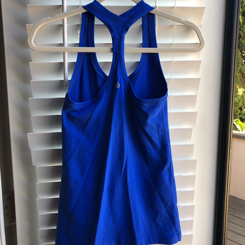 Cobalt blue lululemon racerback